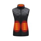 Women's Heated Gilet | 9 Heating Zones, Rechargeable & Lightweight for Cold Weather Adventures