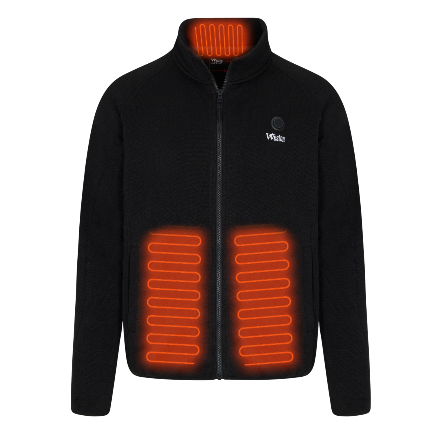 Heated Fleece Jacket | Ultra-Soft, Breathable & Rechargeable with 3 Heat Settings for Men