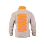 Heated Fleece Jacket | Ultra-Soft, Breathable & Rechargeable with 3 Heat Settings for Men