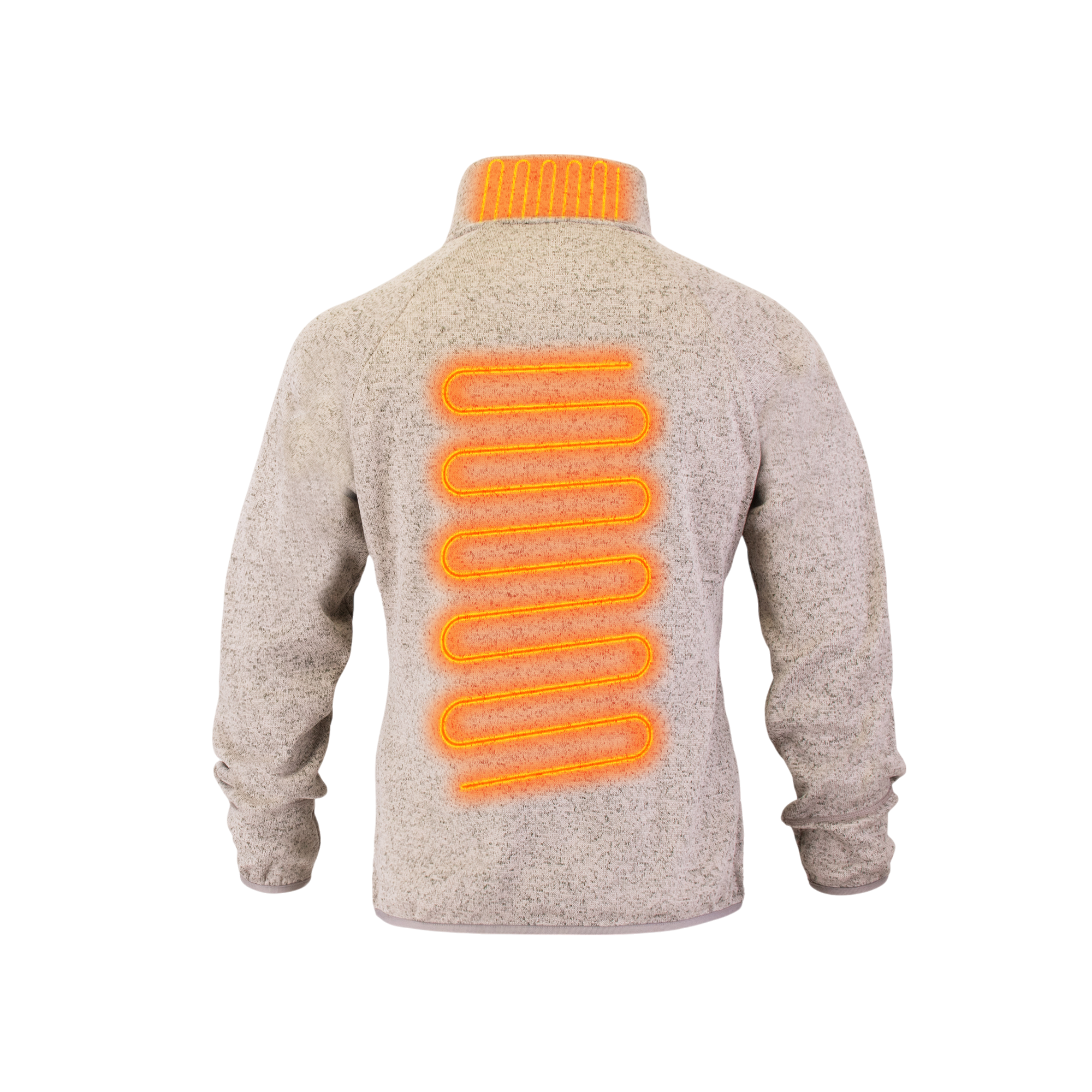 Heated Fleece Jacket | Ultra-Soft, Breathable & Rechargeable with 3 Heat Settings for Men