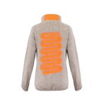Heated Fleece Jacket | Ultra-Soft, Breathable & Rechargeable Battery for Women
