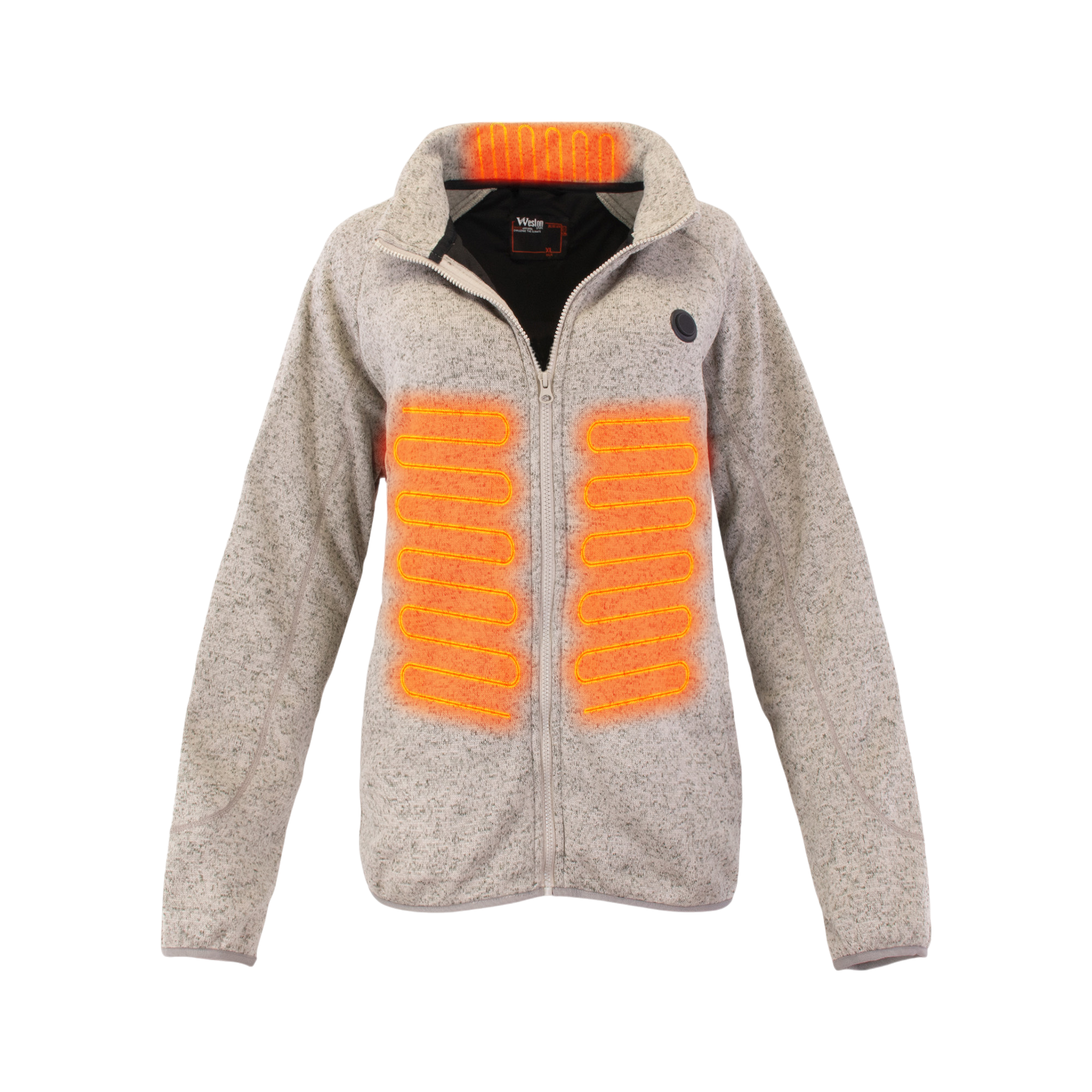 Heated Fleece Jacket | Ultra-Soft, Breathable & Rechargeable Battery for Women