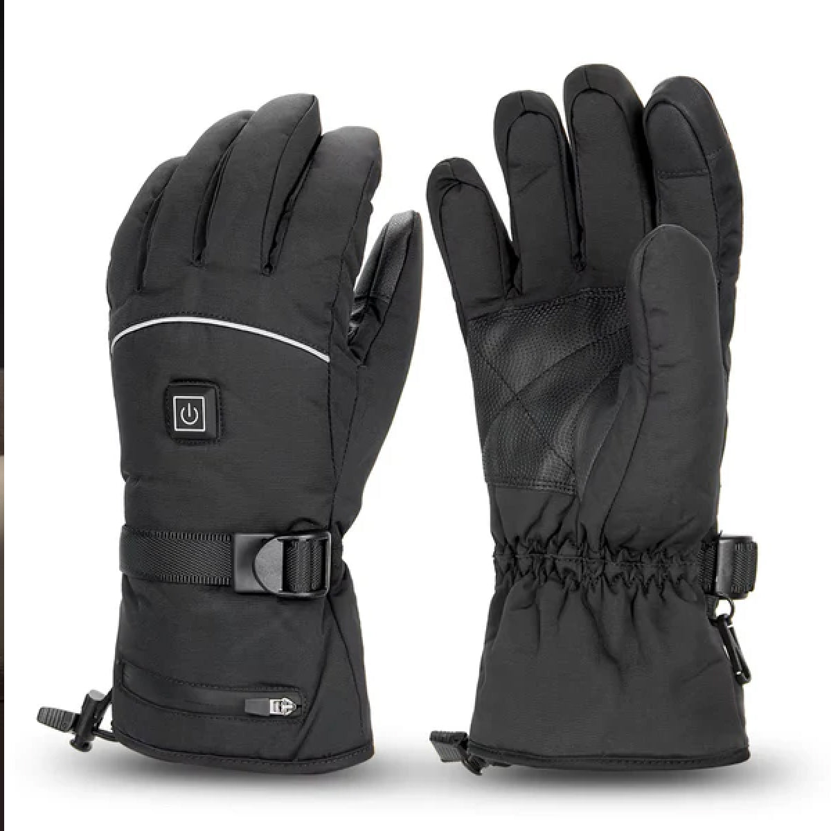 Heated Gloves – Slightly Inflated USB Rechargeable Electric Gloves for Extra Warmth