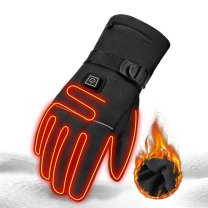 Heated Gloves – Slightly Inflated USB Rechargeable Electric Gloves for Extra Warmth