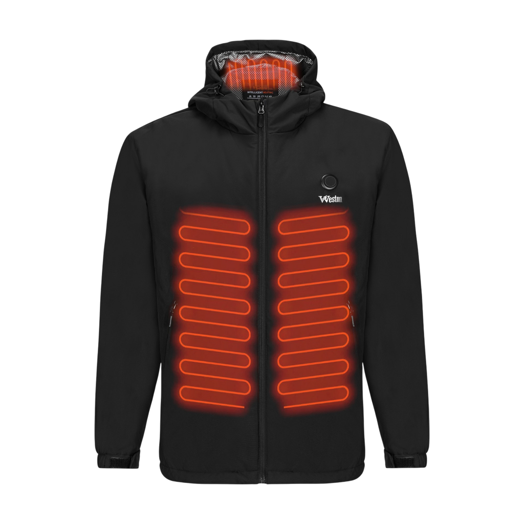 Women's Heated Jacket | 7.4V Rechargeable Battery, 3 Heat Settings & Soft Fleece for Outdoor Use