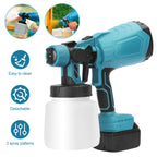 High Pressure Battery Operated Spray Painter - Ideal Home Sprayers for Decks