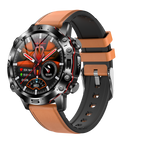 ECG Health Smartwatch | Blood Pressure, Blood Sugar Monitoring & Bluetooth Calls for Sports and Fitness Tracking