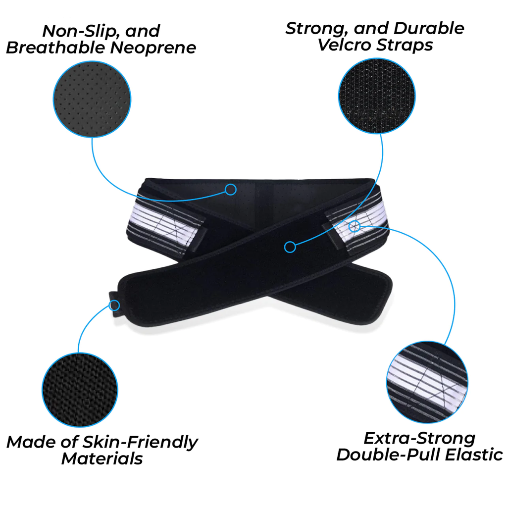 Back Support Belt | Doctor-Backed, Adjustable & Lightweight for Sciatica Relief and Daily Comfort