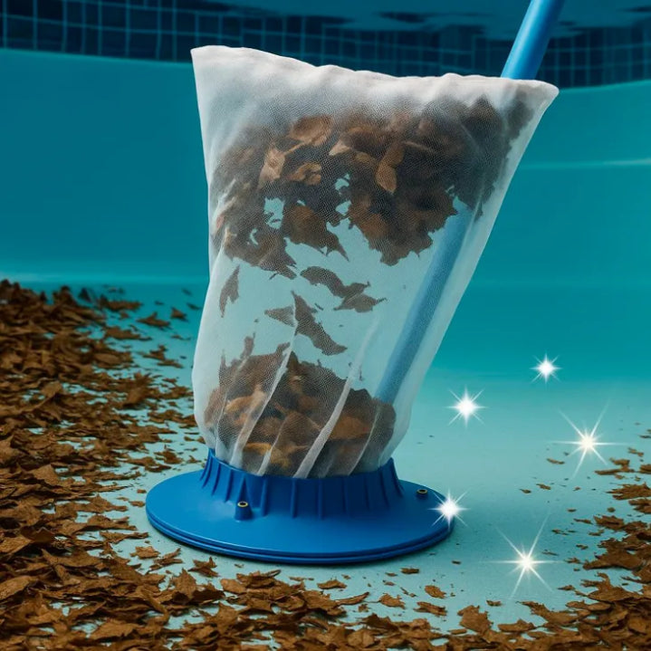 Pool Leaf Vacuum - Large Leaf Sucker for Inground & Above Ground Swimming Pools - Efficient Debris Removal Tool
