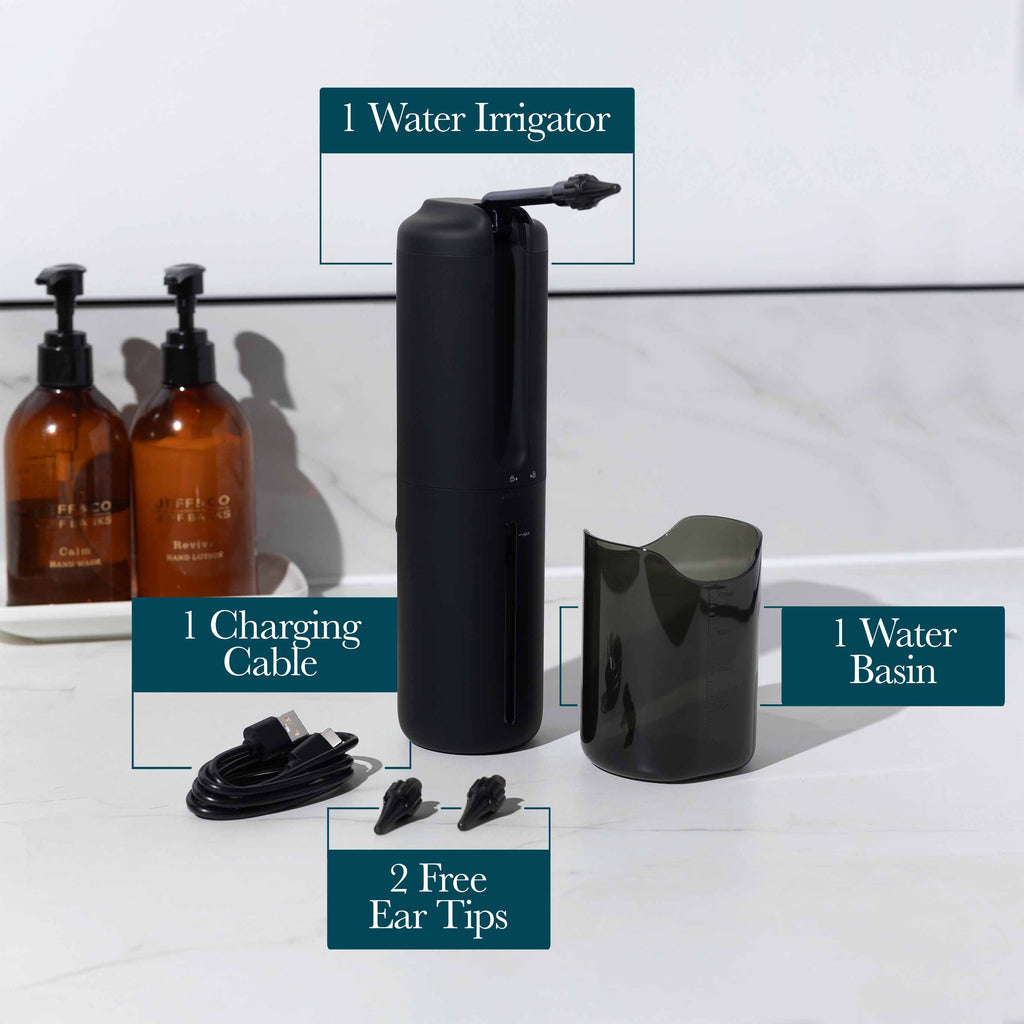 Ear Cleaning Device | Gentle Triple Water Spray for Effective Wax Removal & Healthier Ears at Home