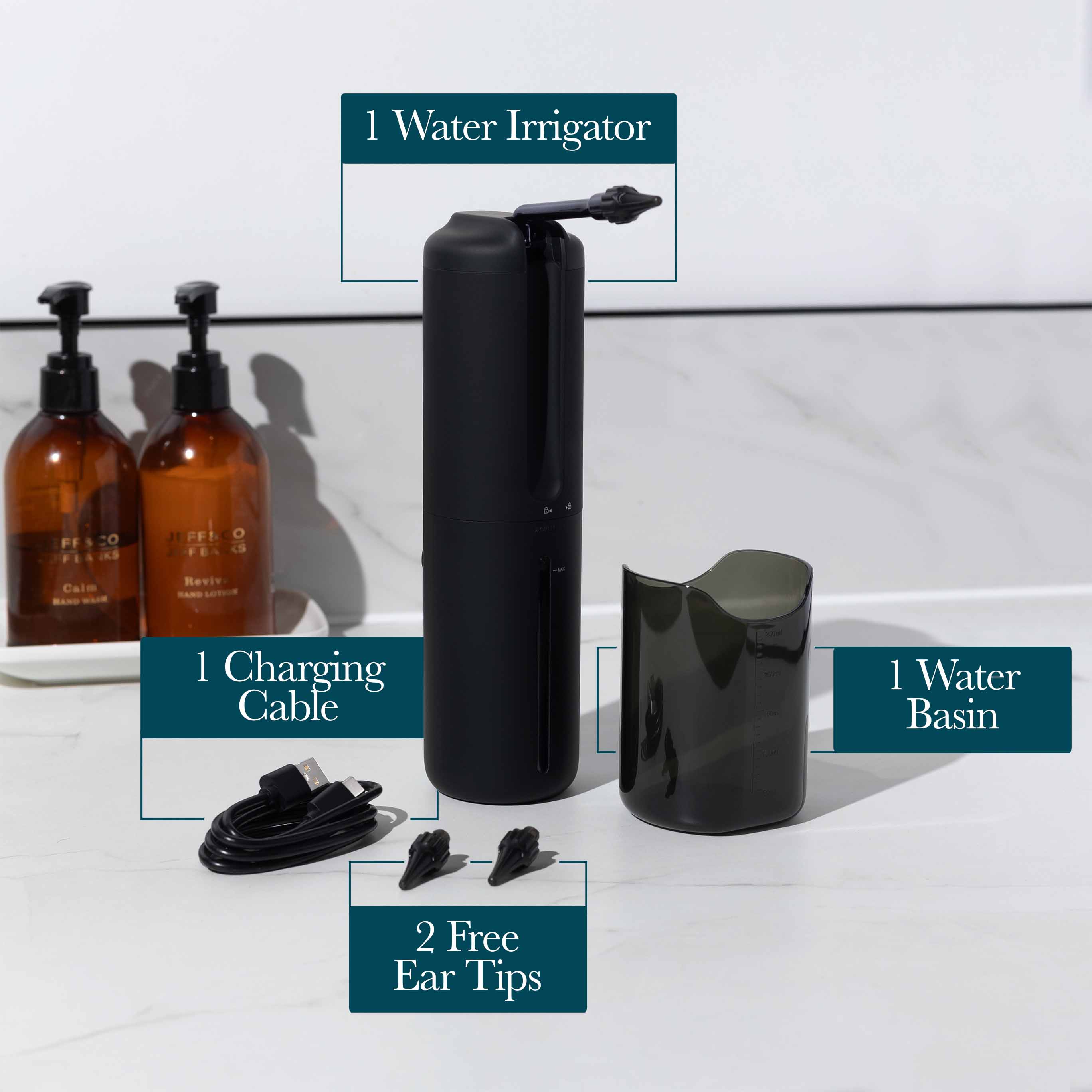 Ear Cleaning Device | Gentle Triple Water Spray for Effective Wax Removal & Healthier Ears at Home