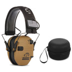 Electronic Earmuffs for Hearing Protection - Noise-Canceling Headphones for Shooting, Hunting, and Industrial Use