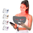 LED Light Therapy Mask | 4-in-1 Color Treatment for Acne, Wrinkles, Pigmentation & Skin Repair