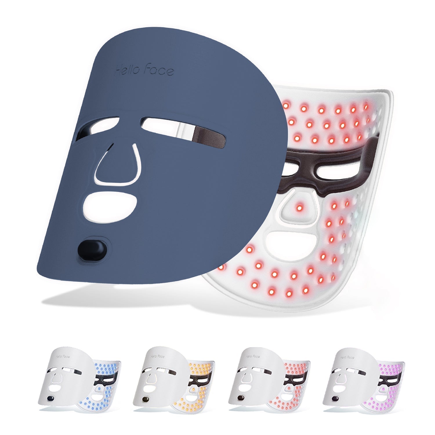 LED Light Therapy Mask | 4-in-1 Color Treatment for Acne, Wrinkles, Pigmentation & Skin Repair