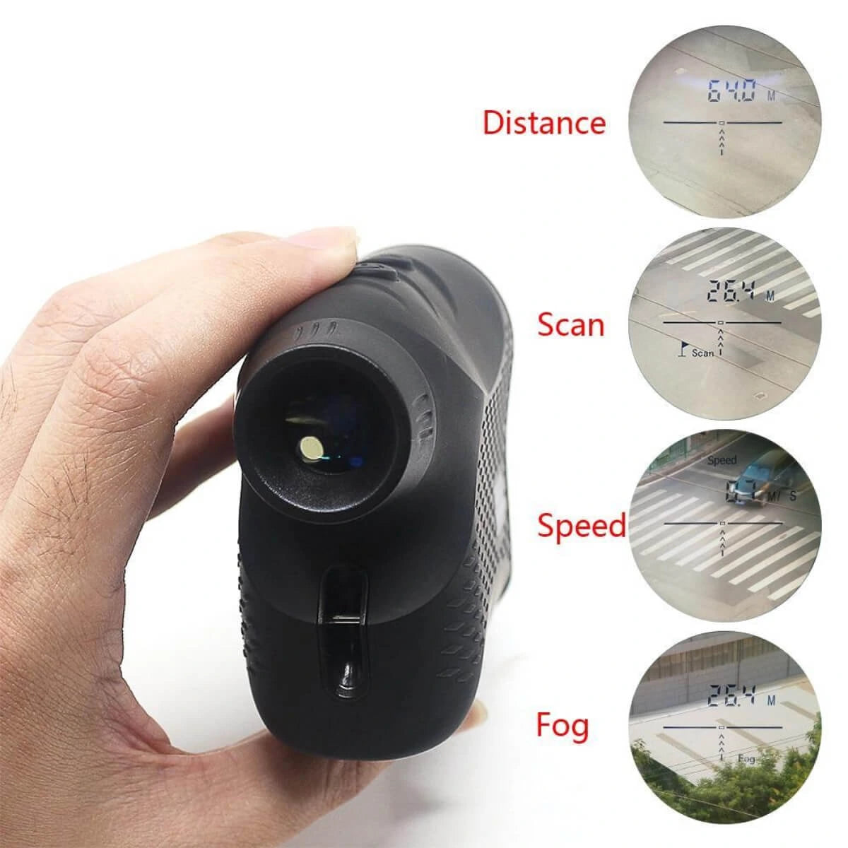 Golf Rangefinder | 600 Meter Laser Distance Measurer - Accurate, Compact, and User-Friendly Tool for Precise Golfing Performance