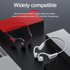 Bone Conduction Headphones | Bluetooth 5.3, IP56 Waterproof & Active Noise Cancellation for Sports and Daily Use
