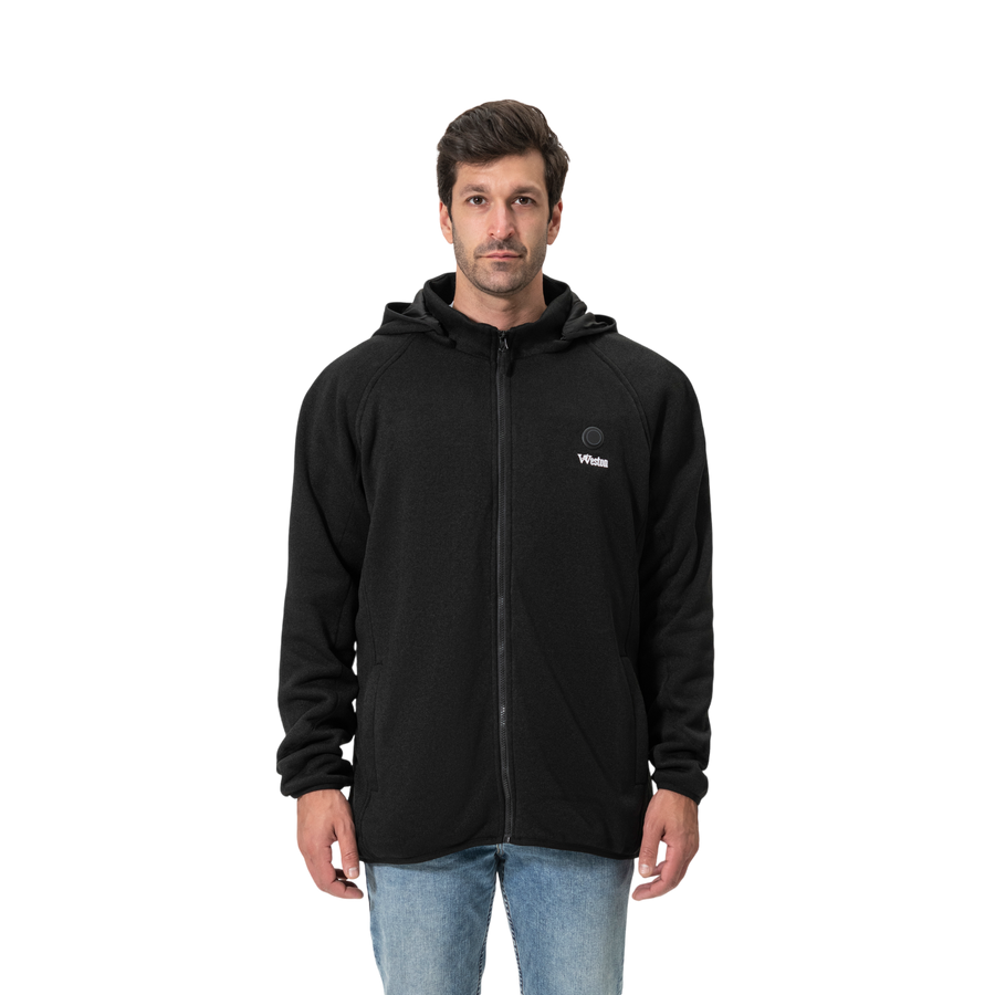 Heated Fleece Jacket | Ultra-Soft, Breathable & Rechargeable with 3 Heat Settings for Men