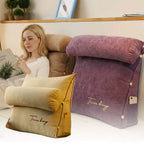 Backrest Pillow for Bed – Support for Reading & TV | Compact Design