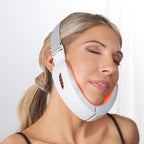 Double Chin Reducing Massager | E.M.S. & LED Light Therapy for Facial Sculpting and Contoured Jawline at Home