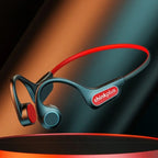 Bone Conduction Headphones | Bluetooth 5.3, IP56 Waterproof & Active Noise Cancellation for Sports and Daily Use
