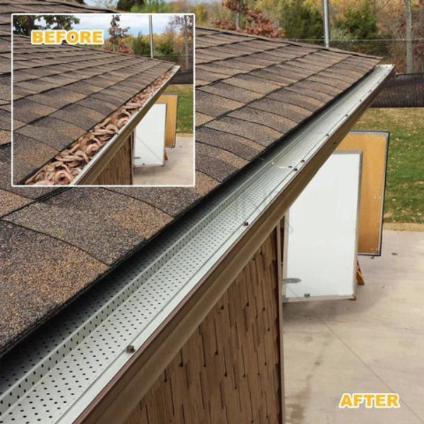 Gutter Cleaning Tool Telescopic Wand - Hose Attachment for Easy Ground-Level Rain Gutter Maintenance