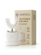 Sonic Automatic Toothbrush | Antibacterial Silicone Bristles & Hands-Free Cleaning for Effortless Oral Hygiene