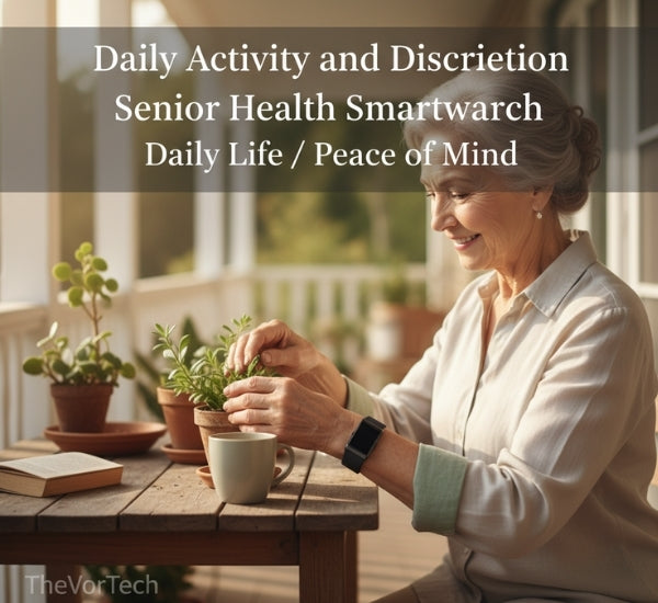 Blood Pressure Monitor for Seniors | Automatic 24/7 Monitoring, Waterproof & Ideal for Daily Health and Fitness