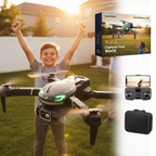 8K HD Kids Drone with 720° Obstacle Avoidance — Beginner-Friendly Camera Drone with Long Flight Time