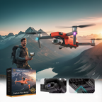 Premium 4K Camera Drone | GPS Positioning – 360° Safety Sensor – Foldable Brushless Design