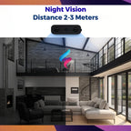 Wireless Miniature Camera with Audio | Night Vision, WiFi Connectivity & Compact Design for Home Security Monitoring