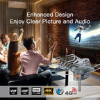 990 Mile Outdoor HD TV Antenna | Dual-Band, 360° Reception & Easy Installation for Home Entertainment