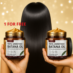 100% Pure Batana Oil | Deeply Moisturizing, Promotes Hair Growth & Repairs for Healthy Skin and Hair