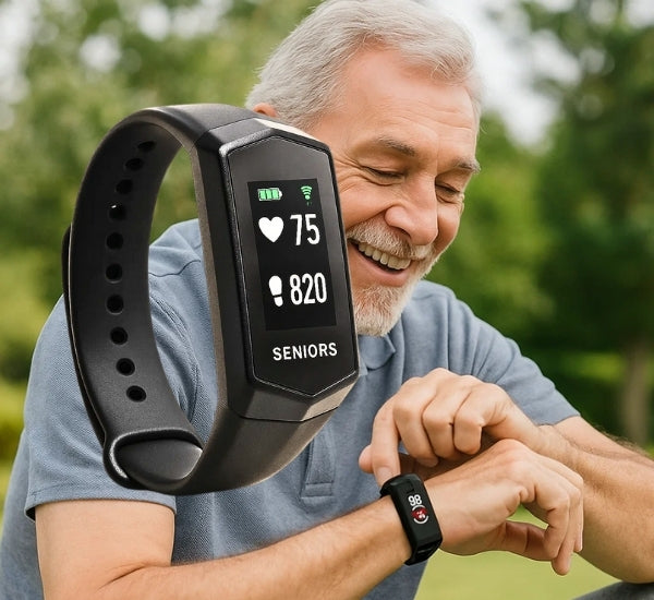Kore Smartwatch | Heart Rate Monitoring, IP67 Waterproof & Ideal for Seniors' Health Tracking