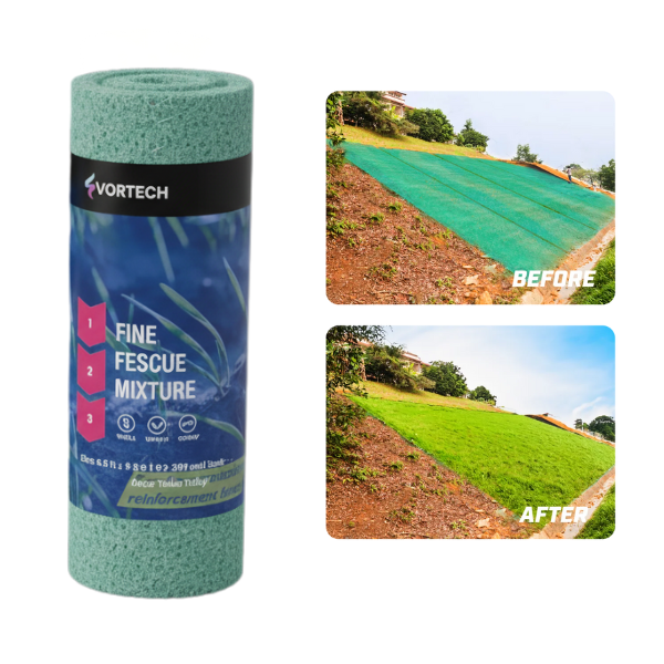 Biodegradable Grass Seed Mat | All-in-One Growth System for Quick Results in Gardens, Yards & Slopes