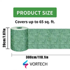Biodegradable Grass Seed Mat | All-in-One Growth System for Quick Results in Gardens, Yards & Slopes