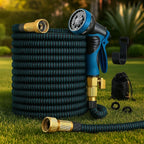 Expandable Garden Hose | Lightweight, Durable & Versatile for Watering, Car Washing, and Outdoor Cleaning