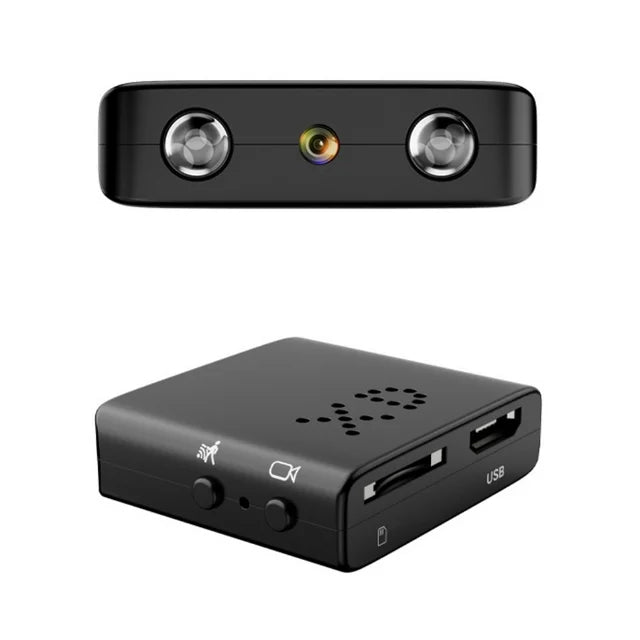 Wireless Miniature Camera with Audio | Night Vision, WiFi Connectivity & Compact Design for Home Security Monitoring