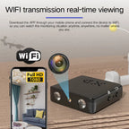 Wireless Miniature Camera with Audio | Night Vision, WiFi Connectivity & Compact Design for Home Security Monitoring