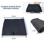 Migraine Gel Hood | Cooling Comfort, Pressure Therapy & Light Blocking for Instant Headache Relief