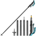 Multi-Functional Tactical Trekking Pole - Survival Hiking Stick with Built-In Tools - Durable & Versatile for Camping and Outdoor Adventures