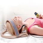Neck Stretcher Massager - Portable Neck Massager, Electric Kneading Heat for Tension and Pain Relief