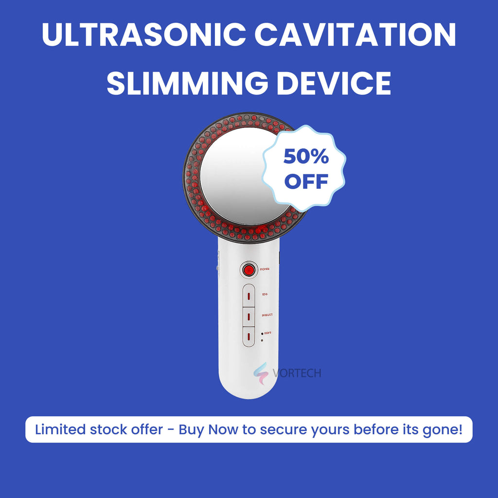 Ultrasonic Cavitation Slimming Device | Non-Invasive Fat Reduction, Skin Tightening & Muscle Toning for Home Use
