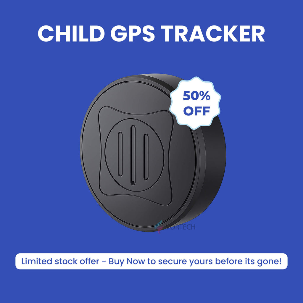 Child GPS Tracker with Real-Time Location | No Subscription, Waterproof & Lightweight Design for Everyday Safety