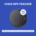 Child GPS Tracker with Real-Time Location | No Subscription, Waterproof & Lightweight Design for Everyday Safety