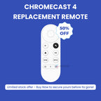 Chromecast 4 Replacement Remote | Easy Navigation & Quick Access for Seamless Streaming Experience