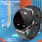 Smart Health Monitor Watch | One-Click Blood Sugar, ECG & Heart Rate Tracking for Daily Wellness