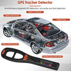 GPS Tracker Detector - Real-Time Tracking Device with Anti-Theft Alerts for Vehicles & Personal Security