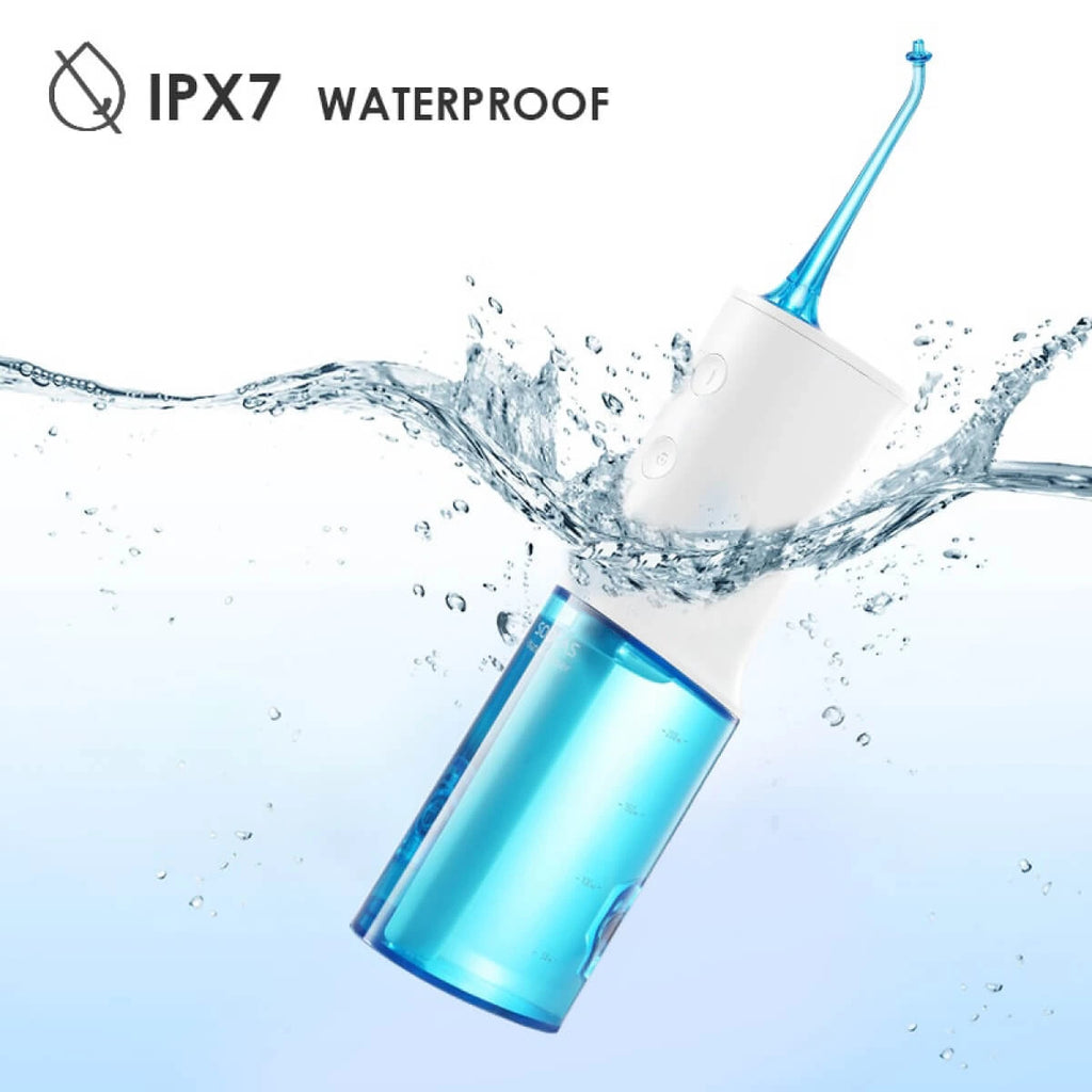 Portable Oral Irrigator | Premium Quality Water Flosser with 3 Cleaning Modes, 4 Interchangeable Nozzles, and Extended Battery Life for Effective Oral Care