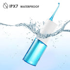 Portable Oral Irrigator | Premium Quality Water Flosser with 3 Cleaning Modes, 4 Interchangeable Nozzles, and Extended Battery Life for Effective Oral Care