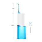 Portable Oral Irrigator | Premium Quality Water Flosser with 3 Cleaning Modes, 4 Interchangeable Nozzles, and Extended Battery Life for Effective Oral Care